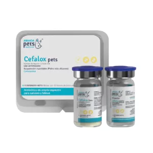 Cefalox pets Solución inyectable 10 frascos