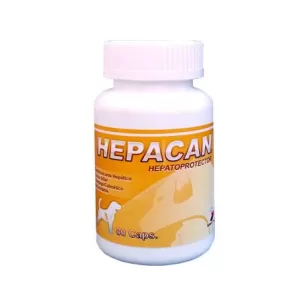 HEPACAN - Protector hepático para perros 80 cápsulas