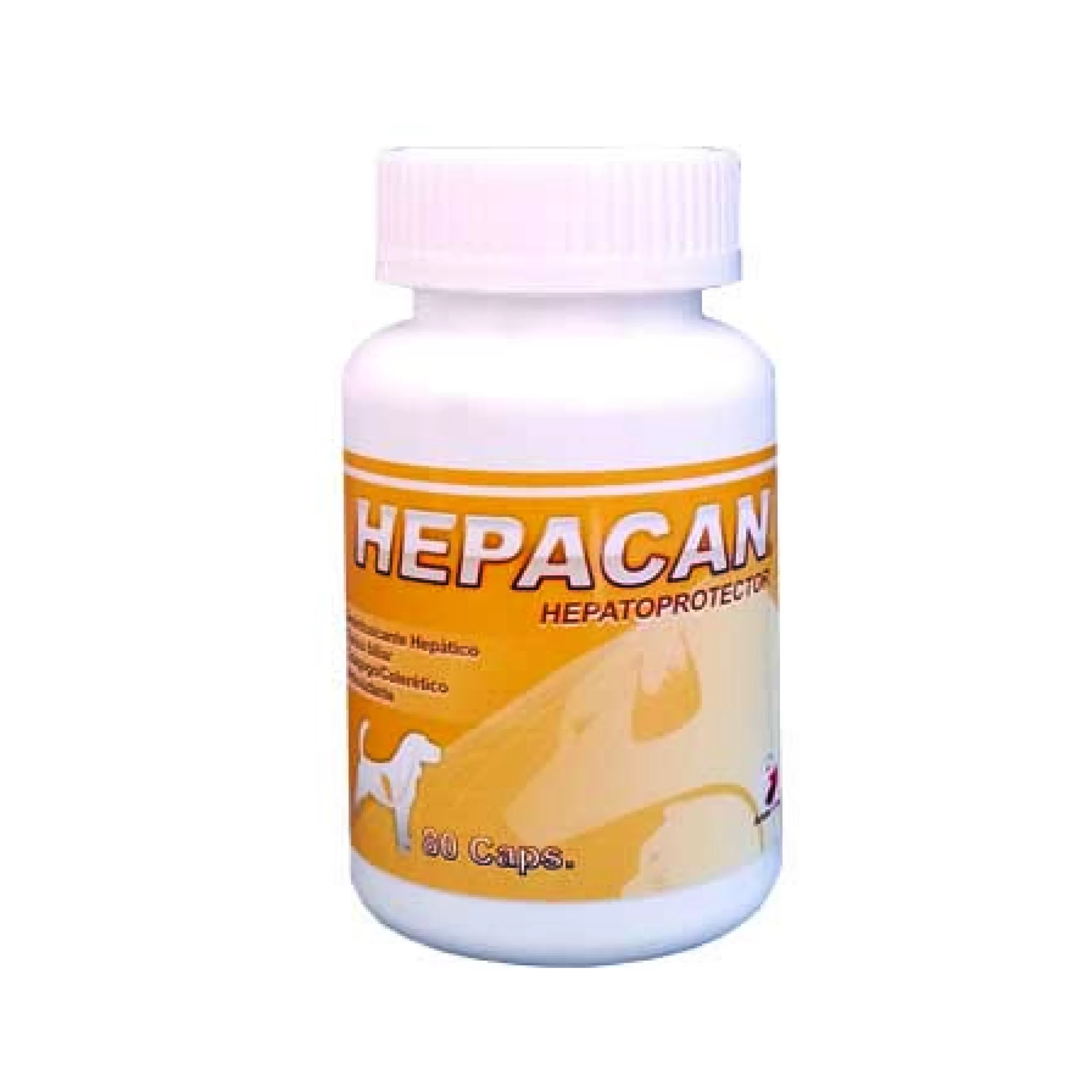 HEPACAN - Protector hepático para perros 80 cápsulas