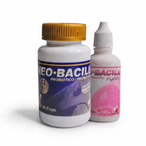 NEO BACILL gotas y capsulas STOP (Coprofagia)