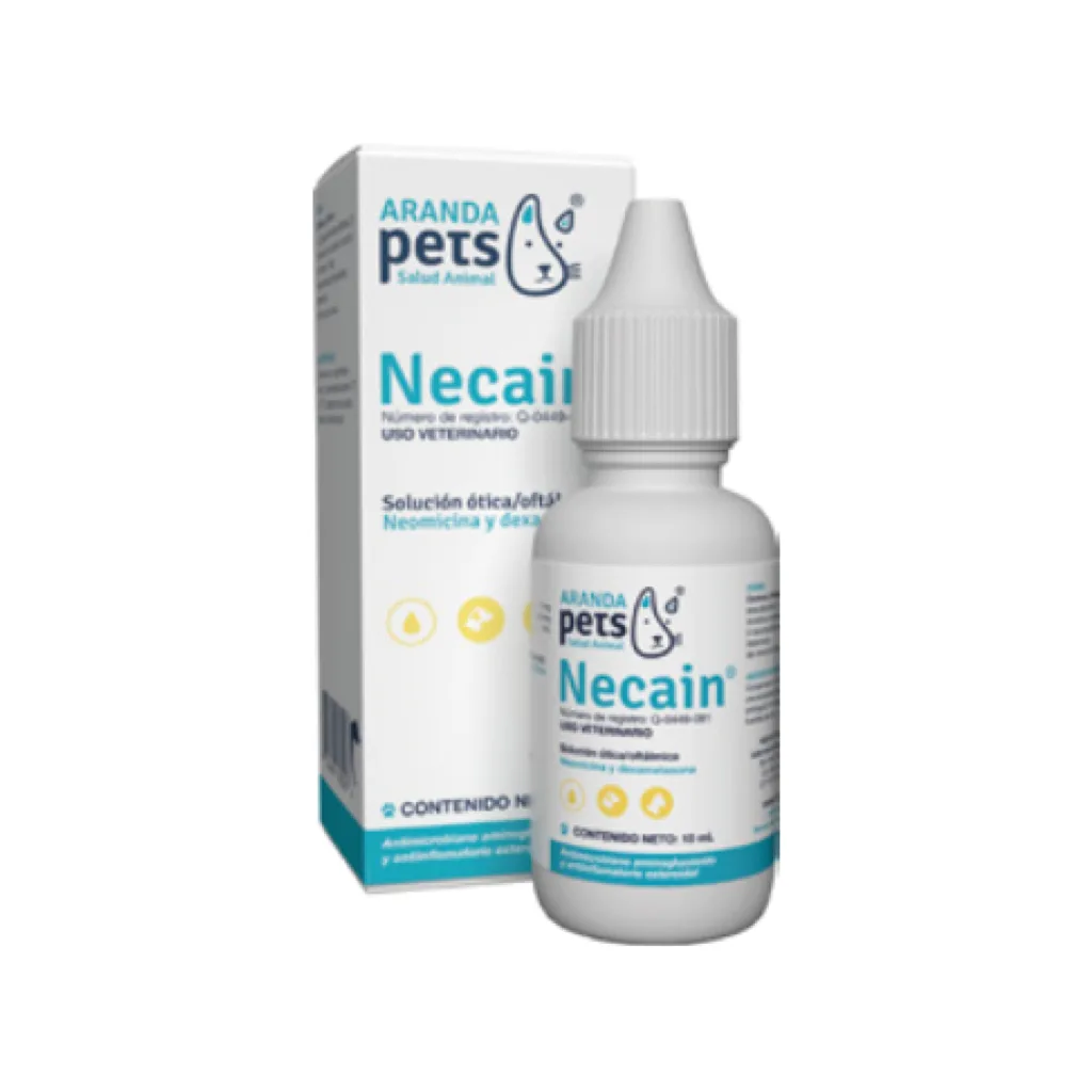 Necain Solución ótica/oftálmica 10 mL