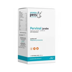 PERVINAL - Jarabe multivitamínico y mineral para perros