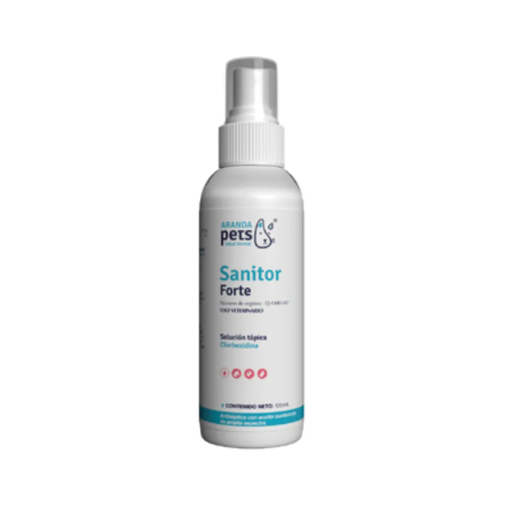 Sanitor Forte Solución tópica 120 mL