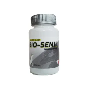 BIO-SENIL Ginkgo Biloba | Suplemento Salud Cognitiva Perros 80 Caps