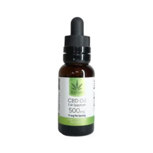 Kanabi CBD Oil Full Spectrum 500mg | Aceite de CBD 17mg por porción | 30ml