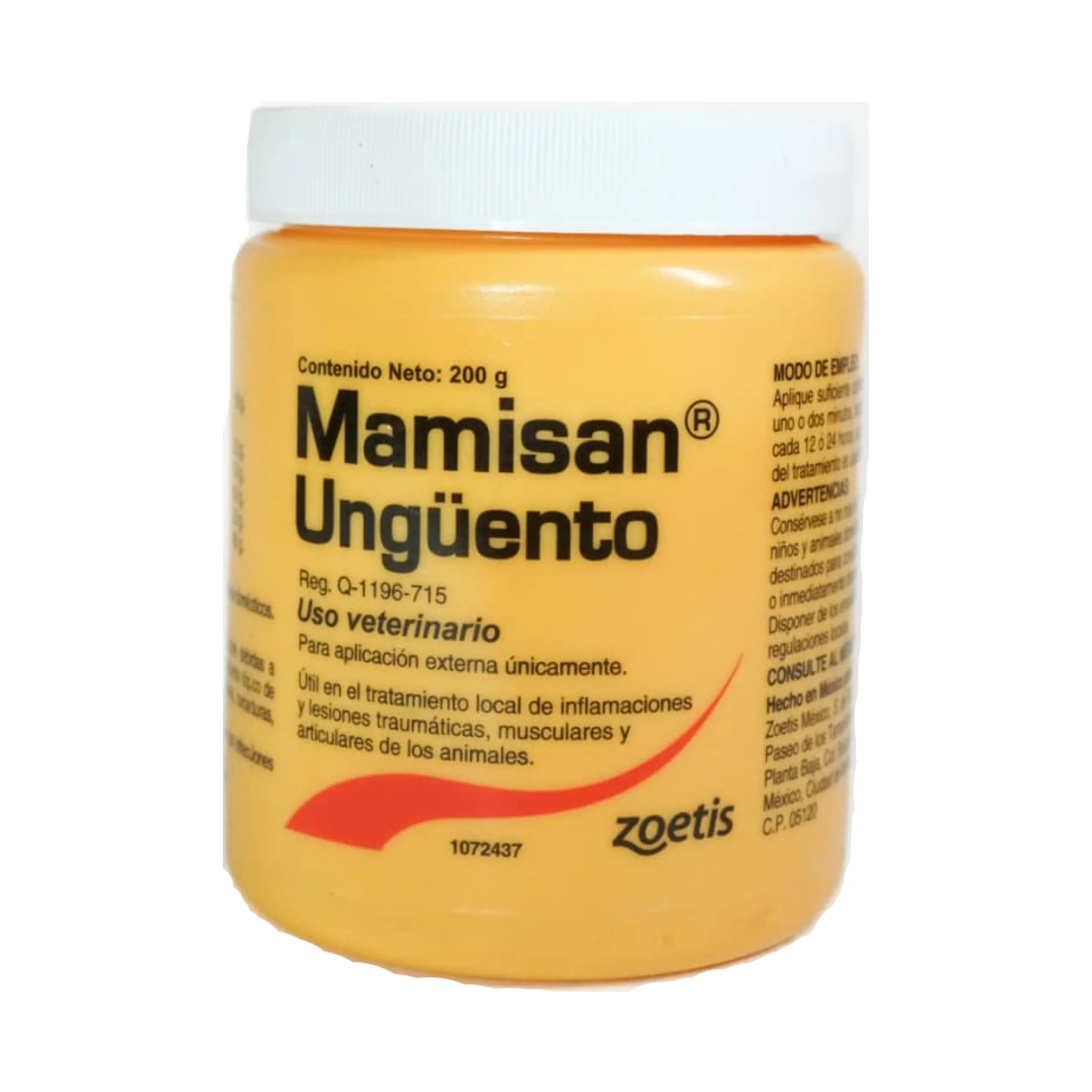 Mamisan Ungüento 200g Zoetis | Antiinflamatorio Veterinario