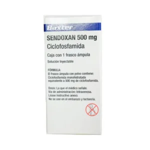 SENDOXAN 500 mg Ciclofosfamida Baxter - Frasco Ámpula Inyectable
