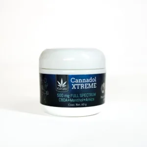 Cannadol Xtreme 500 mg | Ungüento CBD Full Spectrum + CBDA, Mentol y Árnica 60g